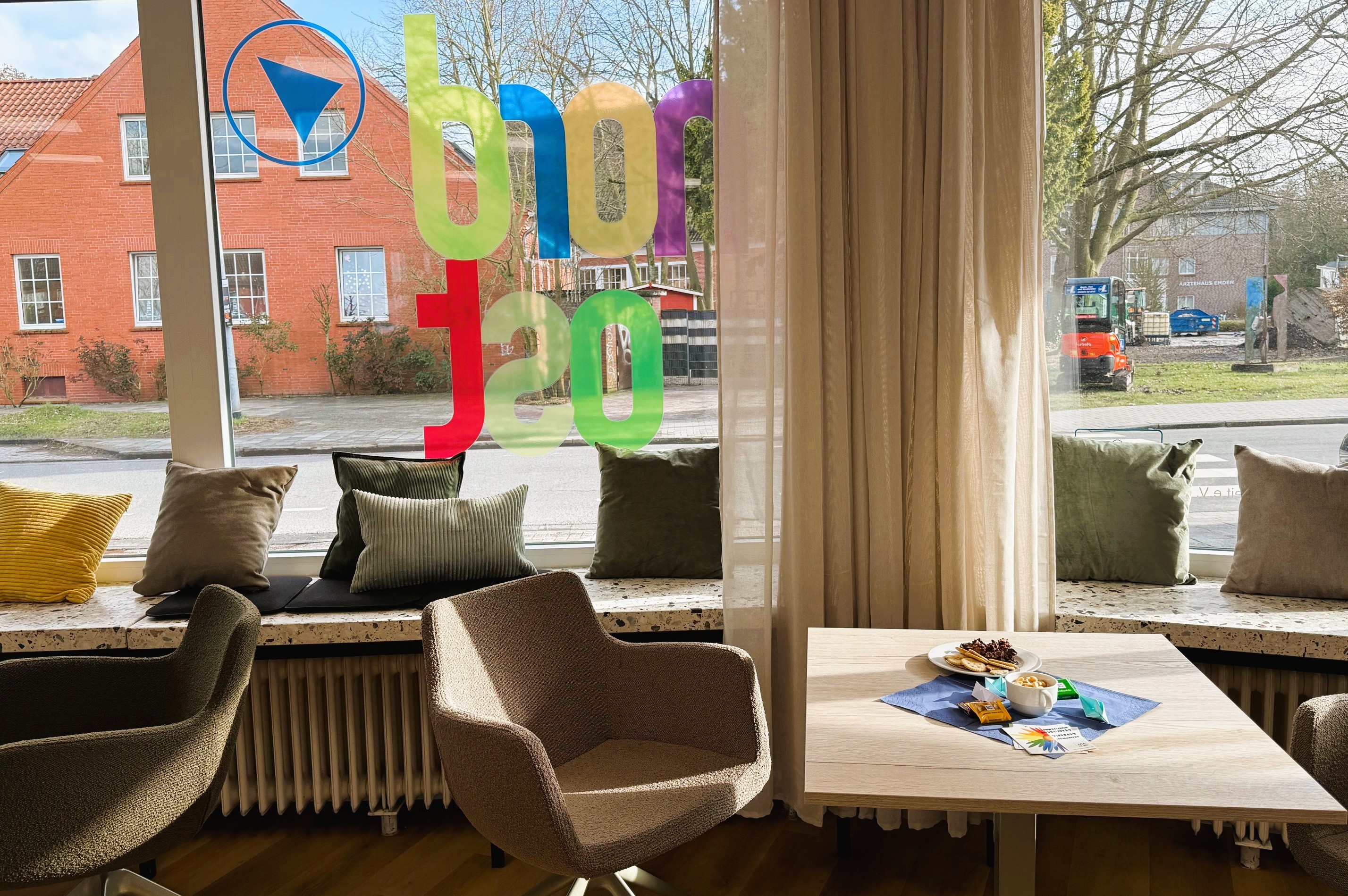 Kinderkleidung im Sozialladen.